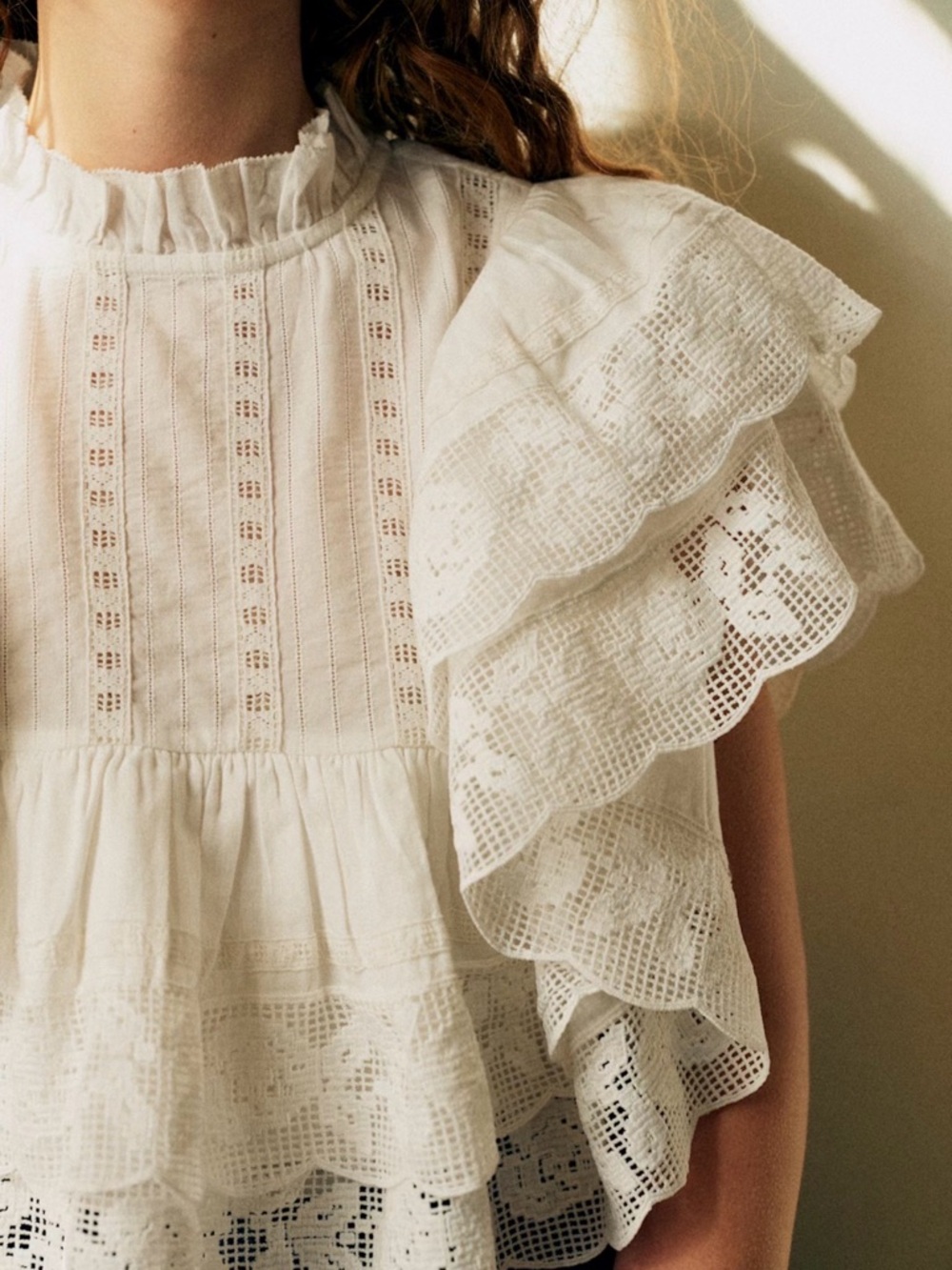 BNWT Sézane Leanie Blouse - Picture 2 of 5